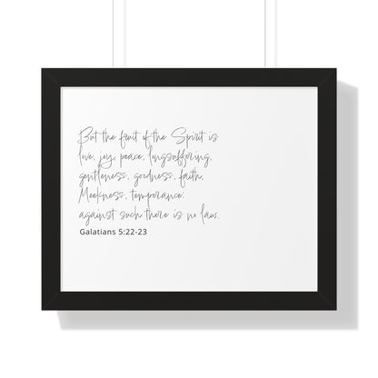 Galatians 5:22-23 Christian Wall Art | Bible Verse Artwork